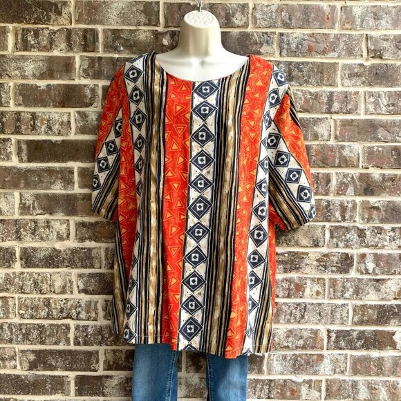 Stylish Vintage My Pieces Womens Short Sleeves Blouse Effortless Casual Fashion - Picture 8 of 14